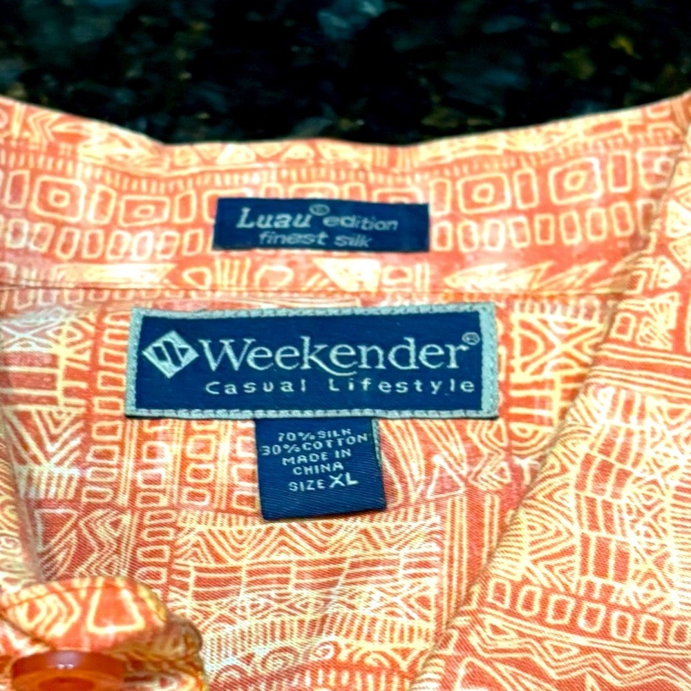 NWOT Weekenders XL Casual Lifestyle Luau Edition, Hawaii, Vacation, Resortwear, - Picture 4 of 4